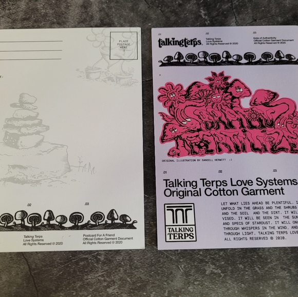 NWT Talking Terps Limited Edition Tee Number 313 Of 420 OG Logo V.7 Size L - Picture 10 of 11